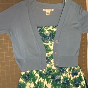 Maggy London vintage dress & sweater set